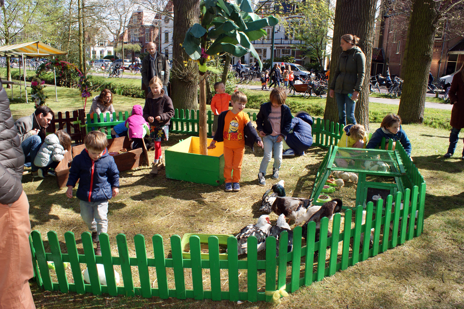 Mobiele Kinderboerderij verhuur