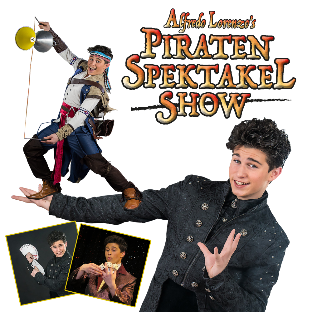 Alfredo Lorenzo spektakel piratenshow